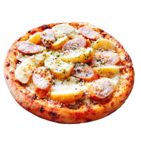 皮付きポテトとソーセージのハニーマスタード