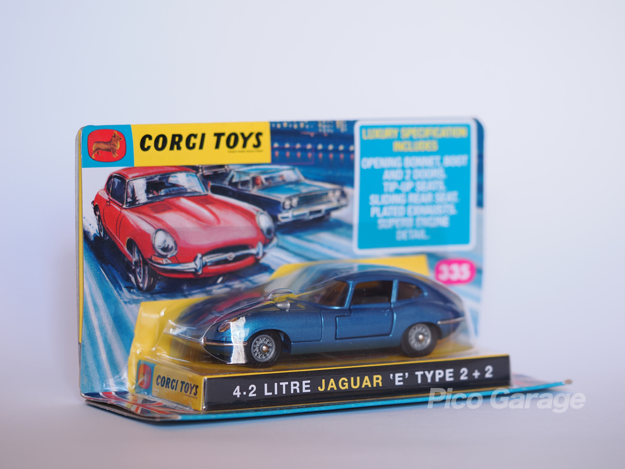 CORGY TOYS ジャガーEタイプ＿フロント