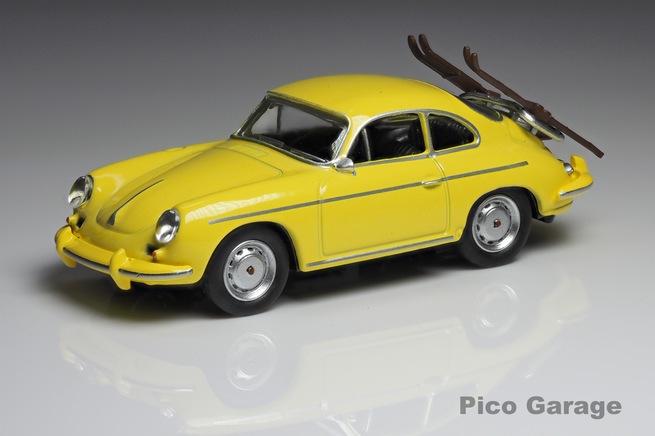 シュコー1/64ポルシェ365カレラ2（スキーホリデー）フロント