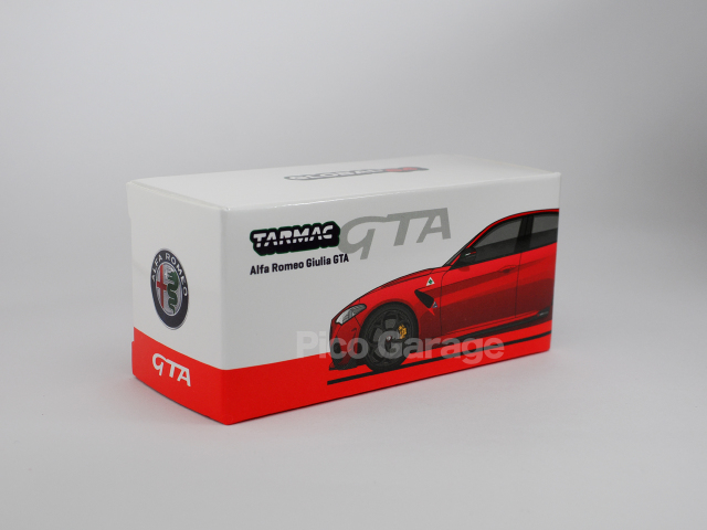 ターマックワークス アルファロメオ ジュリアGTA_1/64_BOX前