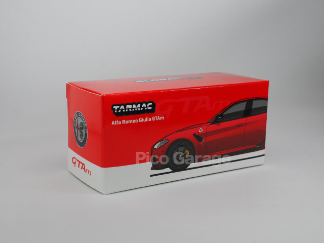 ターマックワークス アルファロメオ ジュリアGTAm_1/64_BOX前