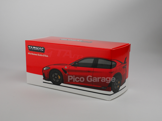 ターマックワークス アルファロメオ ジュリアGTAm_1/64_BOX後