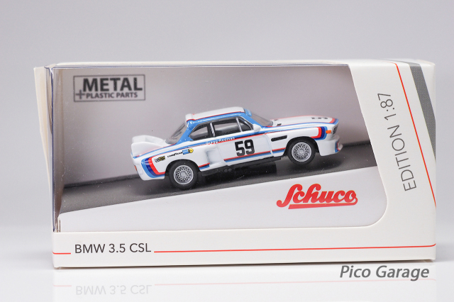 ◇【Schuco】 Edition 1:87 BMW 3.5 CSL #59