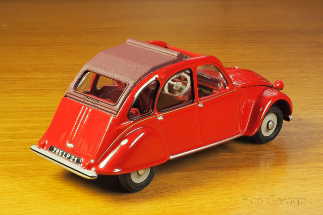 NOREV クラシックス CITROEN 2CV AZL 赤 2