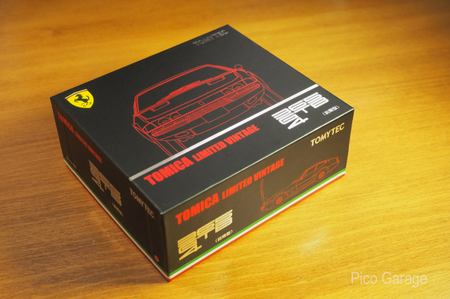 トミーテック 　1/64 フェラーリ３６５GTB4_化粧箱