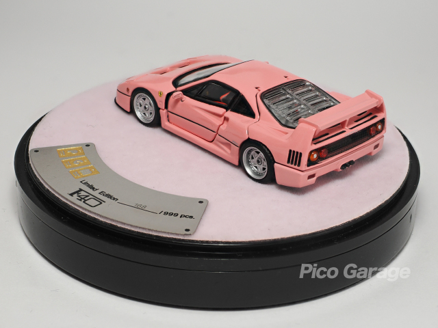 PGM 1/64 フェラーリF40_リア