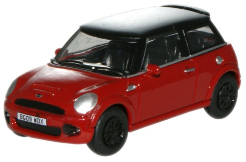 OXFORD BMW MINIクーパー 1/76 レッド