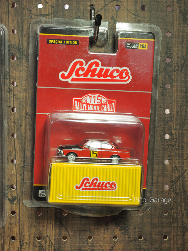 Schuco】TarmacWorks 1:64 BMW 2002（RALLYE MONTE-CARLO 1969）