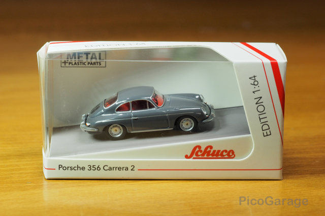 ◇【Schuco】EDITION 1:64 ポルシェ 356 カレラ 2 （グレー）