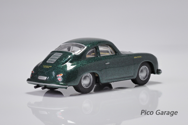 Schuco 1/87ポルシェ356Aクーペ（緑）後