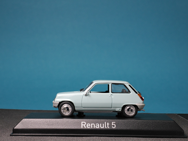 ノレブ1/43ルノー5_側面