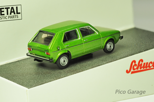 シュコー 1:87 フォルクスワーゲン ゴルフ I グリーン_後