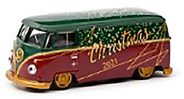 シュコー1/64 VW T1 ローライダー クリスマス 2021