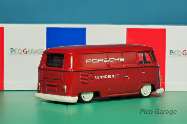 シュコー1/64VWType2T1PORSCHEローライダーリア