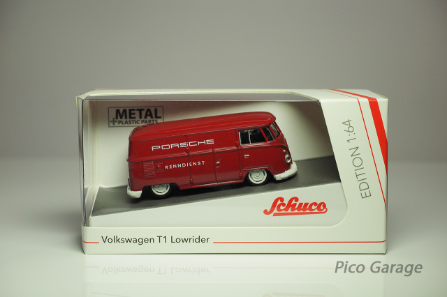 シュコー1/64VWType2T1PORSCHEローライダーパッケージ