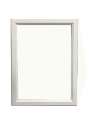 【Mサイズ専用額】木製パズルフレームM（ホワイト）