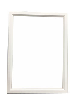 【Lサイズ専用額】木製パズルフレームL（ホワイト）