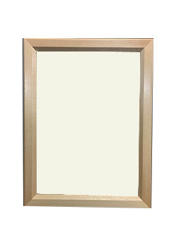 【Mサイズ専用額】木製パズルフレームM（白木）