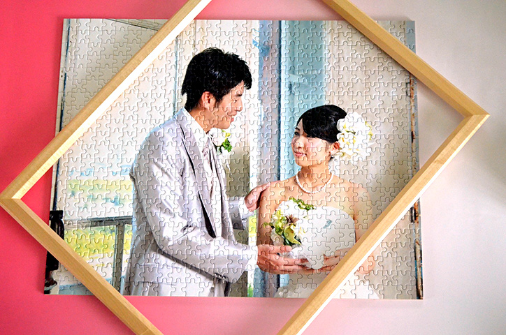 【特注】大型オリジナルジグソーパズル（1053ピース） ※木製フレーム付※大型で納期重視の型はこちら！