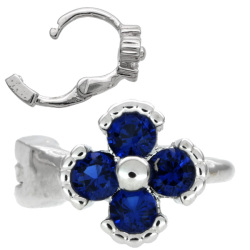 [Soeur de Nana] ワンタッチで装着 マイクロフラワーリングピアス/20G ALR01