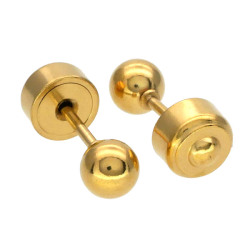 【新感覚！カチッと簡単装着】20G 18G 16G 丸玉ボールカチットピアス  KTP1