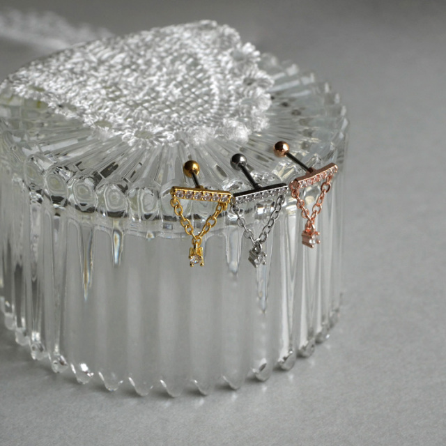 ボディピアス [Soeur de Nana] ハンギングジュエルバーベル/20G