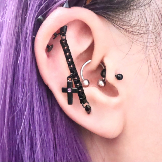 あんりゴンオリジナルブランド Anmure クロスインダストリアルバーベル