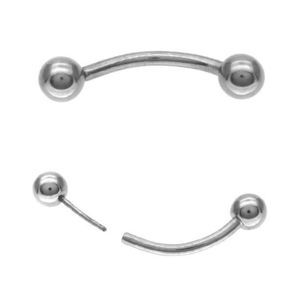 yoi iniki TSUWAN 18KG ストレートバー ピアス(片耳用) ピアス 18G 16G