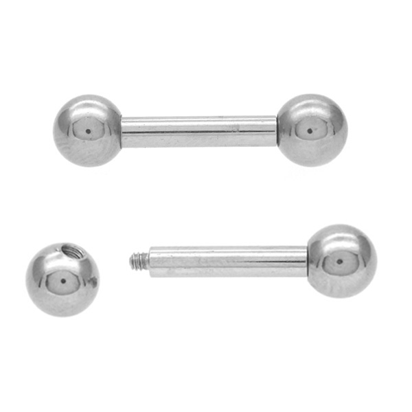 ボディピアス ストレートバーベル/10G ボディーピアス 舌ピアス 軟骨