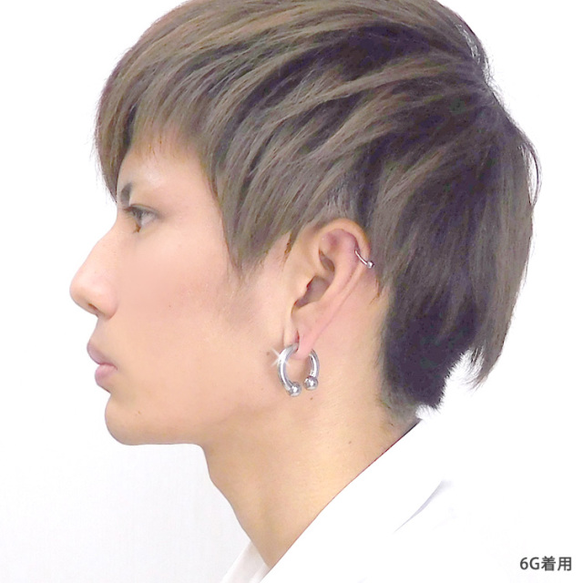 ボディピアス サーキュラーバーベル/6G ボディーピアス CBB-6G