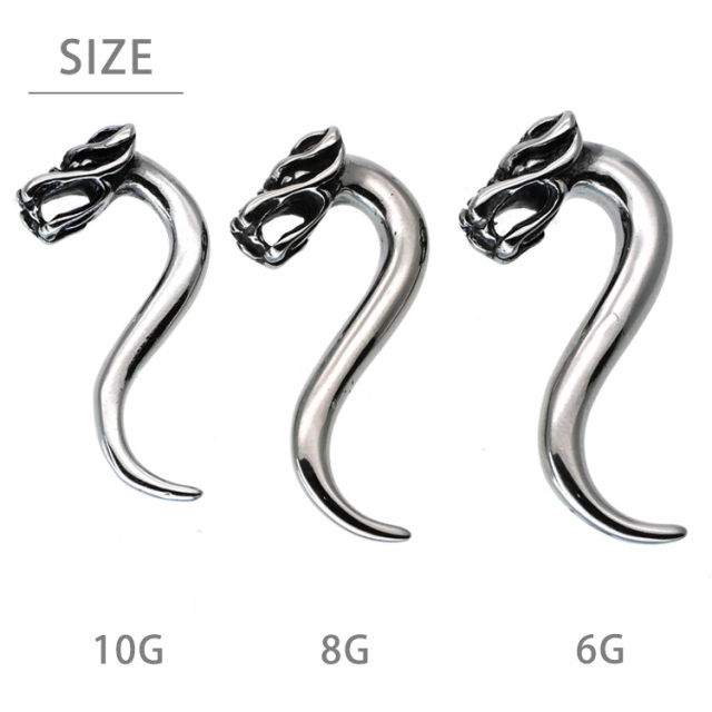 ボディピアス 龍フェイス ドラゴンタロン/10G・8G・6G ボディー