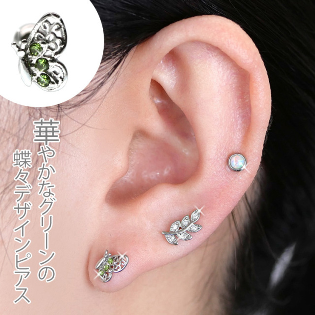 365 Sleepers G23 チタン 16G ジェムヒンジ付きセグメントリング  