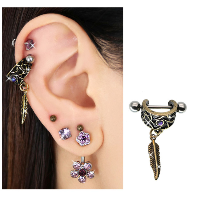 専用です。アンデルヨン　花とベリーのピアス 楽天市場】ボディピアス 軟骨ピアス 16G 18G 薔薇 バラ 花