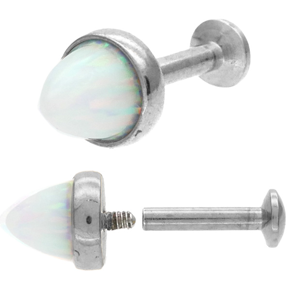 白妙◆一点物✧希少✧ピンクオパラズドウッドピアス Semi Order】K18/Pt SAKURA Earring 桜ピアス｜ORIORI-Morden