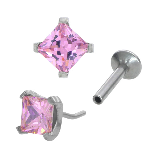 ピアス 20G 18G 16G つけっぱなしにおすすめ ラウンドバックプリンセス