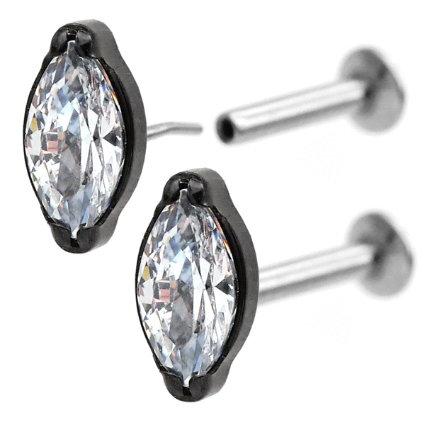 ピアス 20G 18G 16G つけっぱなしにおすすめ マーキーズジュエル