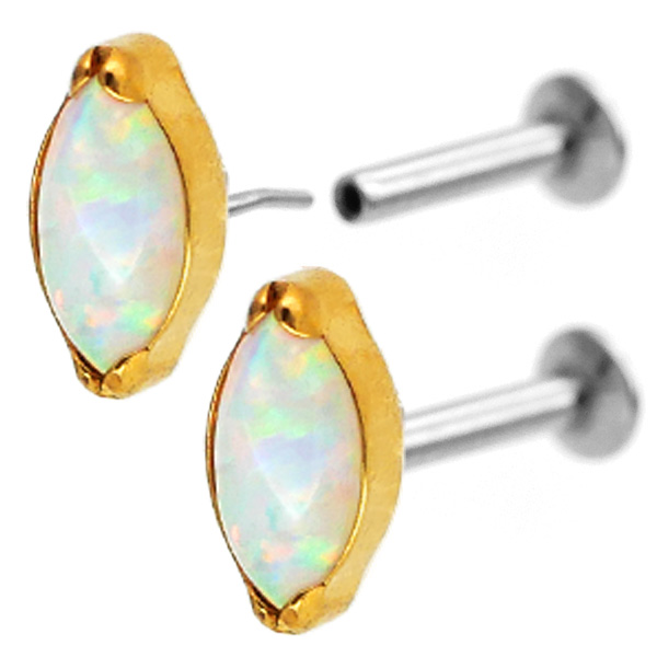ピアス 20G 18G 16G つけっぱなしにおすすめ マーキーズジュエル