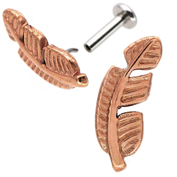 ピアス 20G 18G 16G つけっぱなしにおすすめ フェザープッシュピン