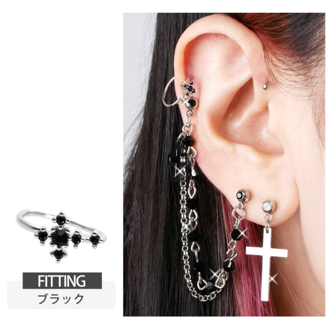 lk salon⭐︎レーザードリルピアス LKサロン レーザードリルホールピアス