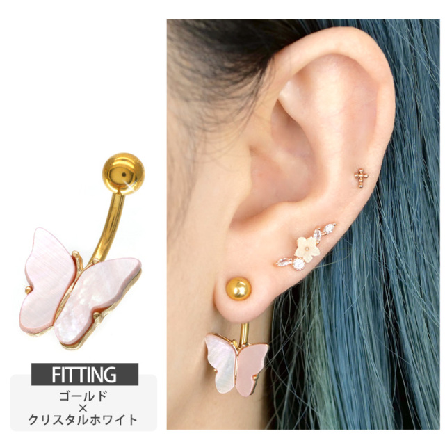 ピアス NSKY Tiny Motif】K10ダイヤモンドスターピアス（0.02ct）｜ピアス
