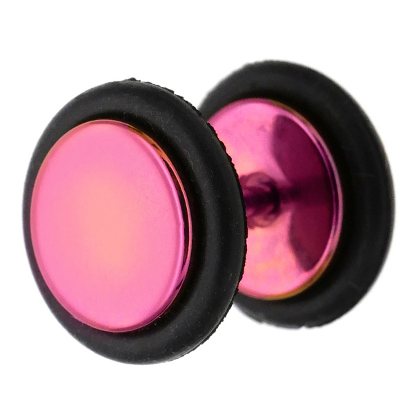 ボディピアス フラットフェイクプラグ/18G 16G ボディーピアス PSFXT