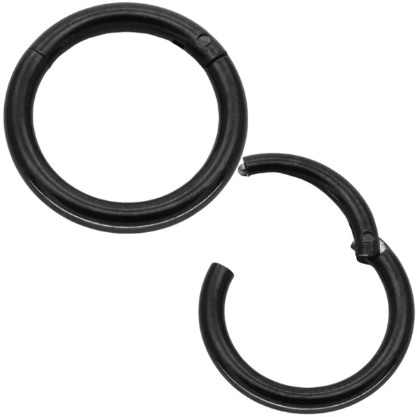 ボディピアス ワンタッチで装着 ネオセグメントリング/12G ボディー