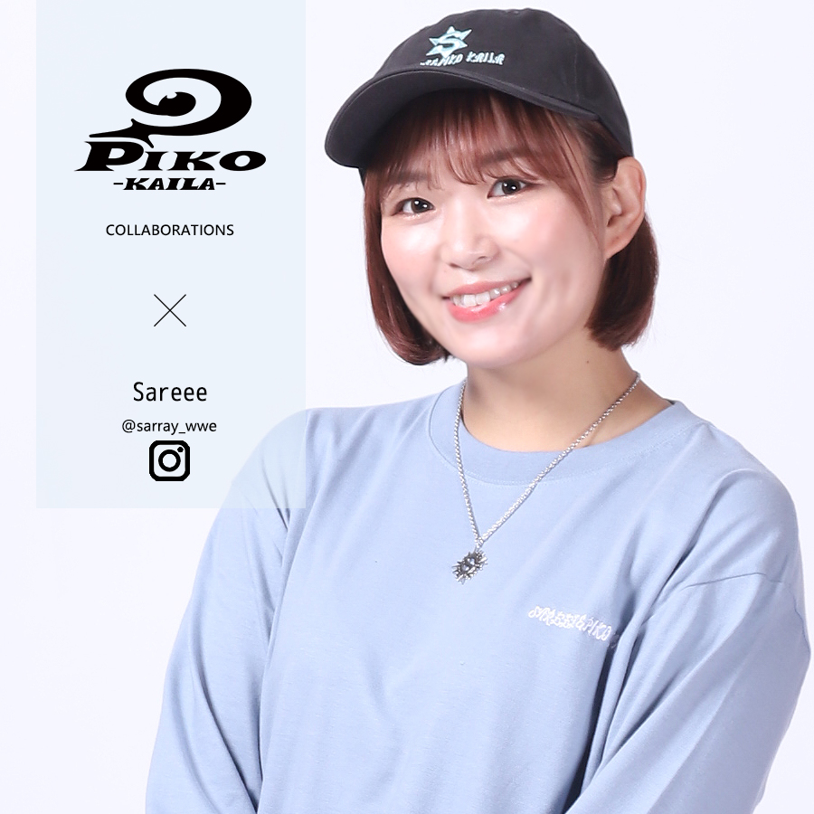 Sareee×PIKO KAILAコラボキャップ