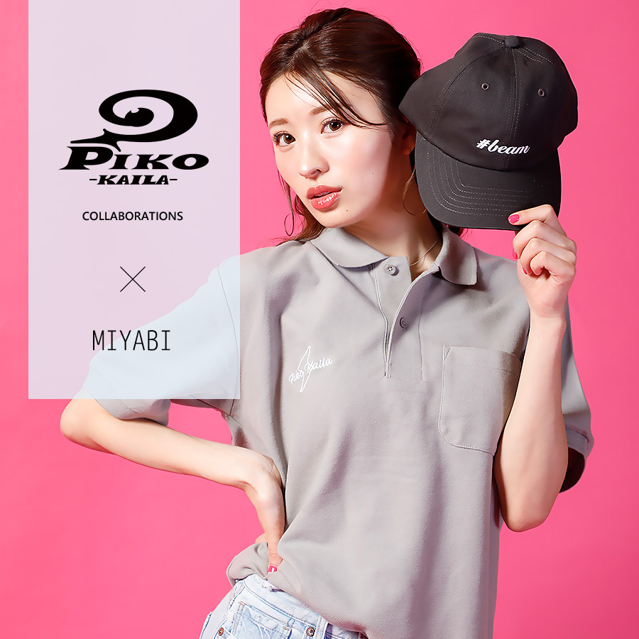 MIYABI×PIKO KAILAコラボキャップ