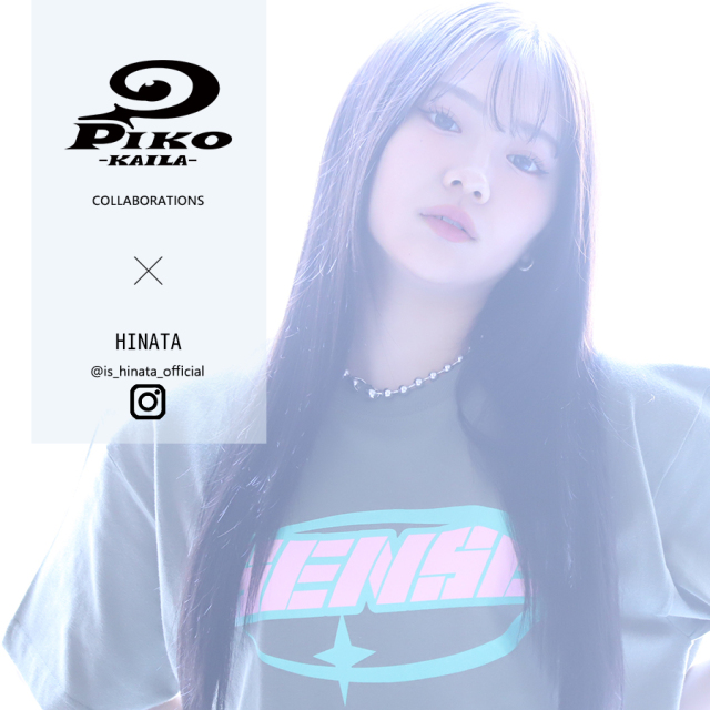 HINATA×PIKO KAILAコラボ半袖Tシャツ