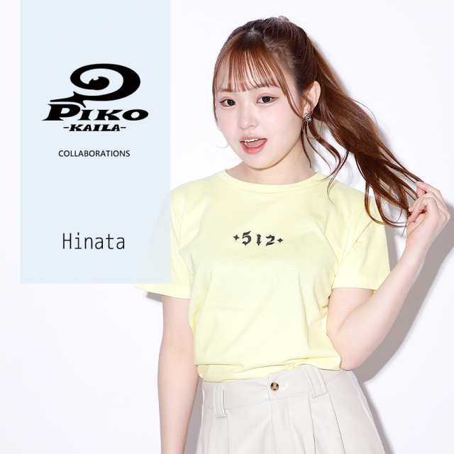 Hinata×PIKO KAILAコラボ半袖Tシャツ