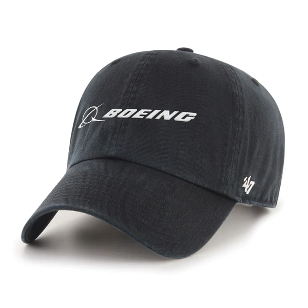 47 Boeing Signature Logo Clean Up Hat (ブラック)