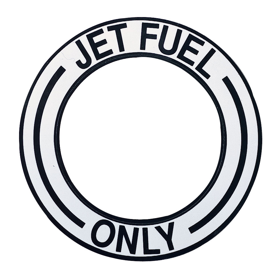 FUELプラカード ジェット燃料専用