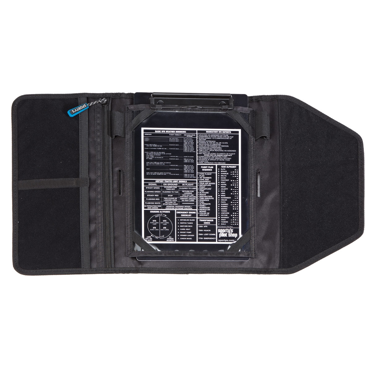 Flight Gear Tri-Fold Kneeboard(VFR/IFR両方）
