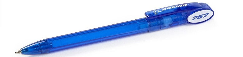 Blue Plastic 767 Ballpen